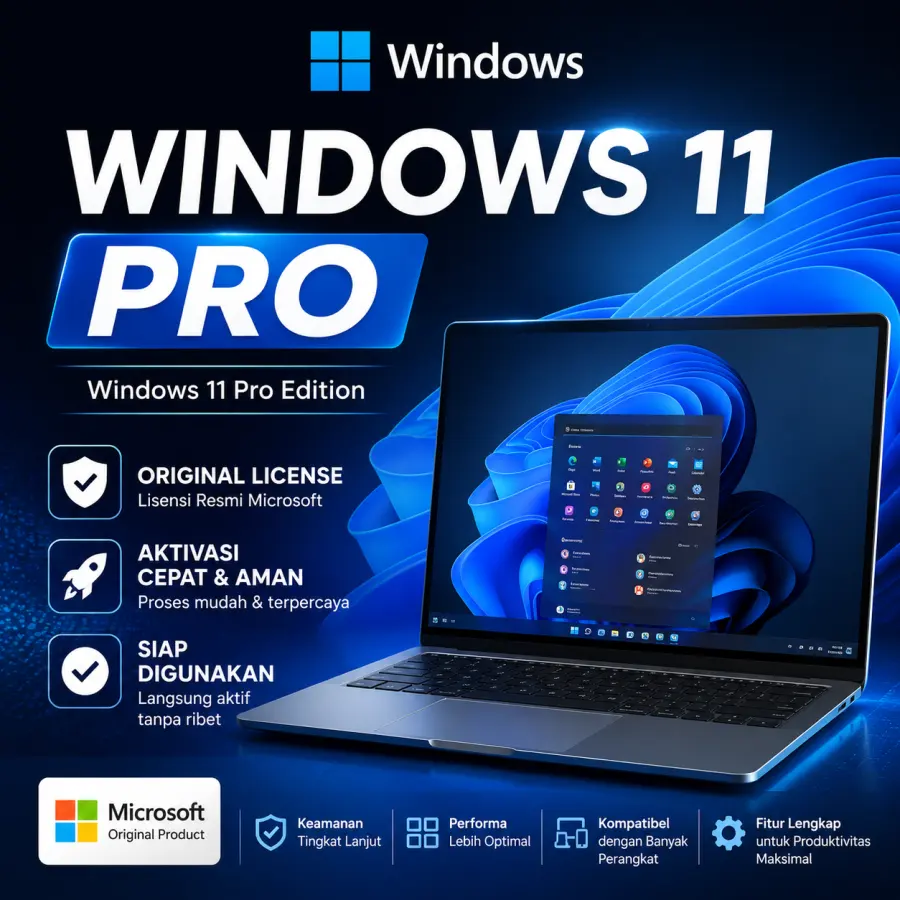 Windows 11 Pro Lisensi - Foto 1