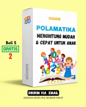 Ecourse Polamatika Video belajar matematika anak